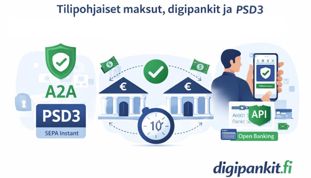 Tilipohhjaisxet maksut digipankit ja psd3