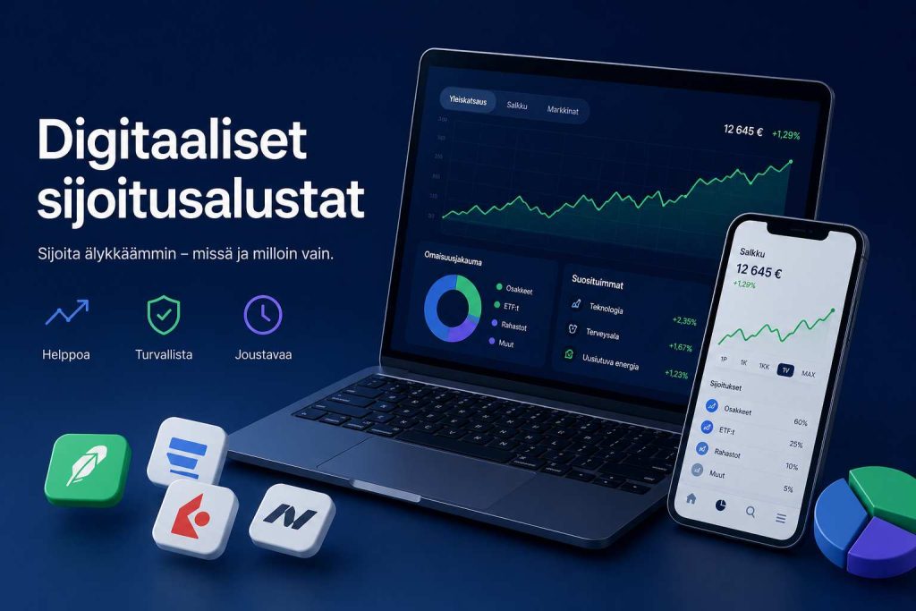 Digitaaliset sijoitus alustat
