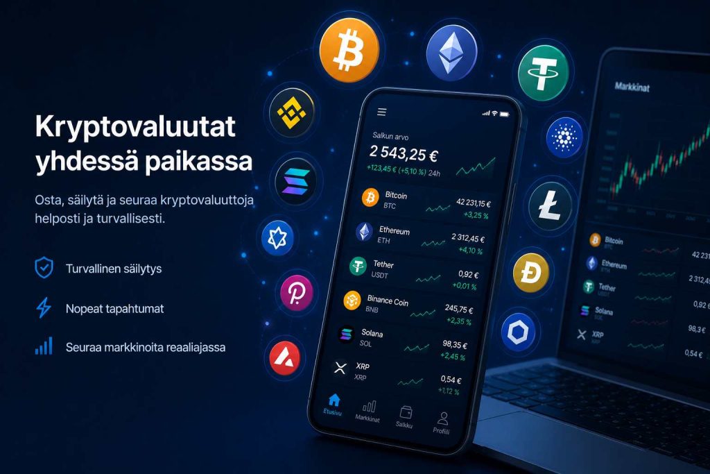 Kryptovaluuttoja